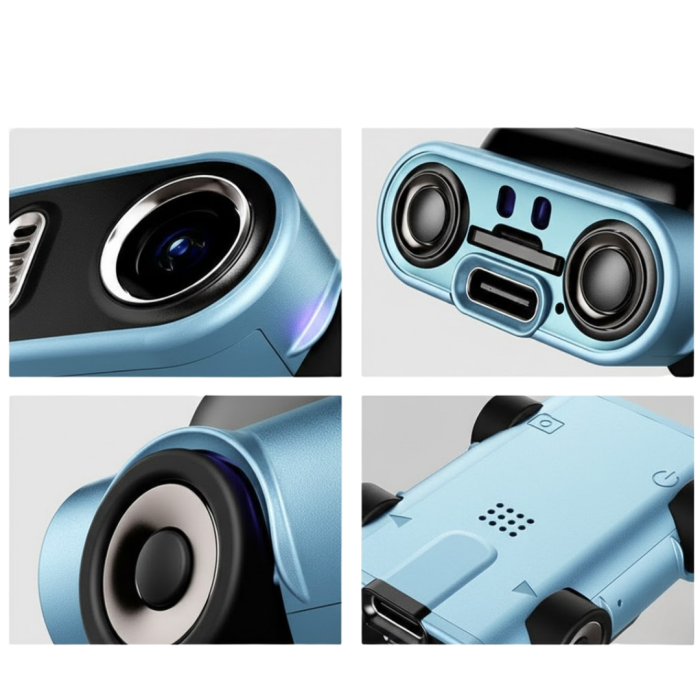 Kompakt Dash Kamera USB Şarj TF Kart Destekli