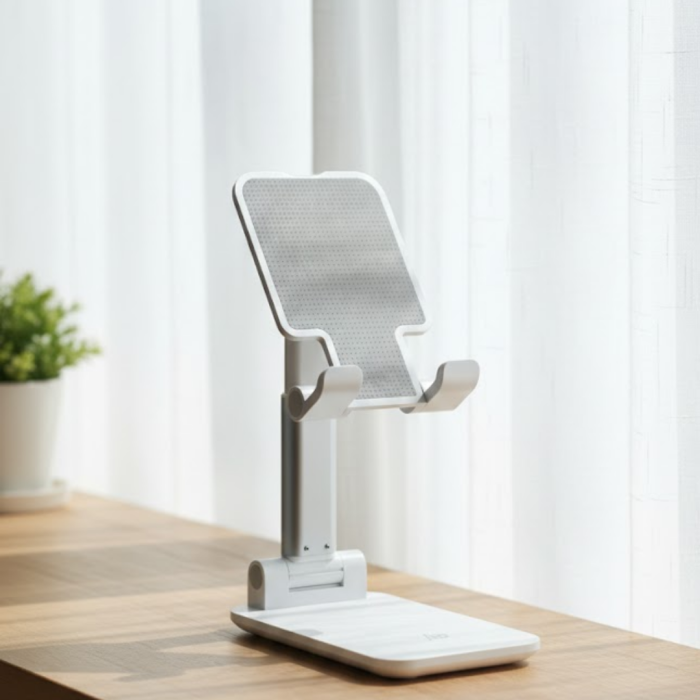 Taşınabilir Masaüstü Telefon Tutucu Ayarlanabilir Yükseklik