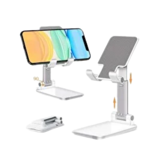 Kaymaz Silikon Yüzeyli Ergonomik Telefon Standı