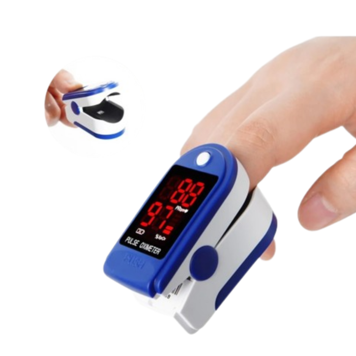 Parmak Tipi Pulse Oksimetre Hassas Ölçüm Taşınabilir Sağlık Cihazı
