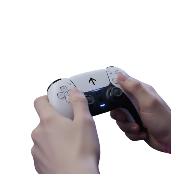 Kablosuz PS5 Oyun Kumandası Hızlı Tepki ve Ergonomik Tutuş
