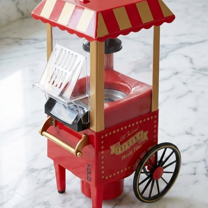 Yağsız Popcorn Makinesi Sıcak Hava ile Hızlı Patlatma