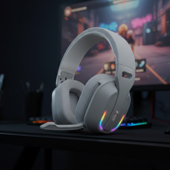 Düşük Gecikmeli Kablosuz Kulaklık Bluetooth 5.4 Açık Kulak Tasarım