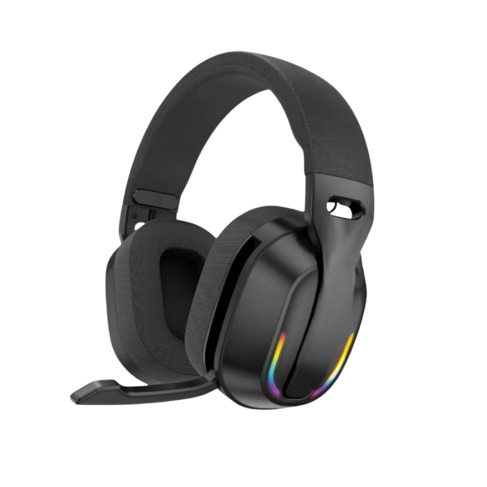Wireless Oyuncu Kulaklığı RGB Işıklı Uzun Bataryalı Mikrofonlu Headset