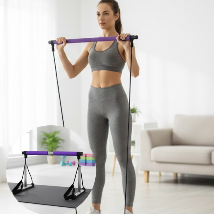 Pilates Bar Egzersiz Aleti Bilek Destekli Çok Yönlü Kullanım