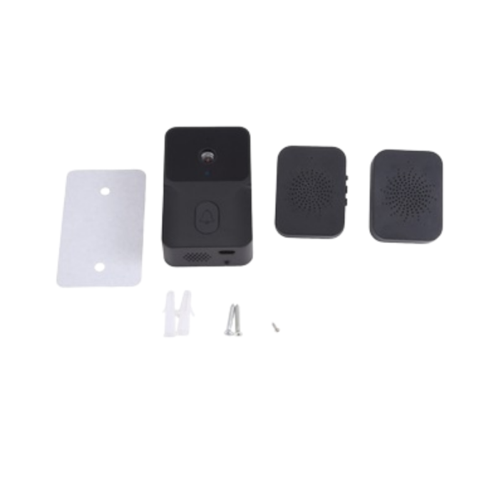 Kablosuz Video Kapı Zili Gece Görüşlü Gerçek Zamanlı Fotoğraf