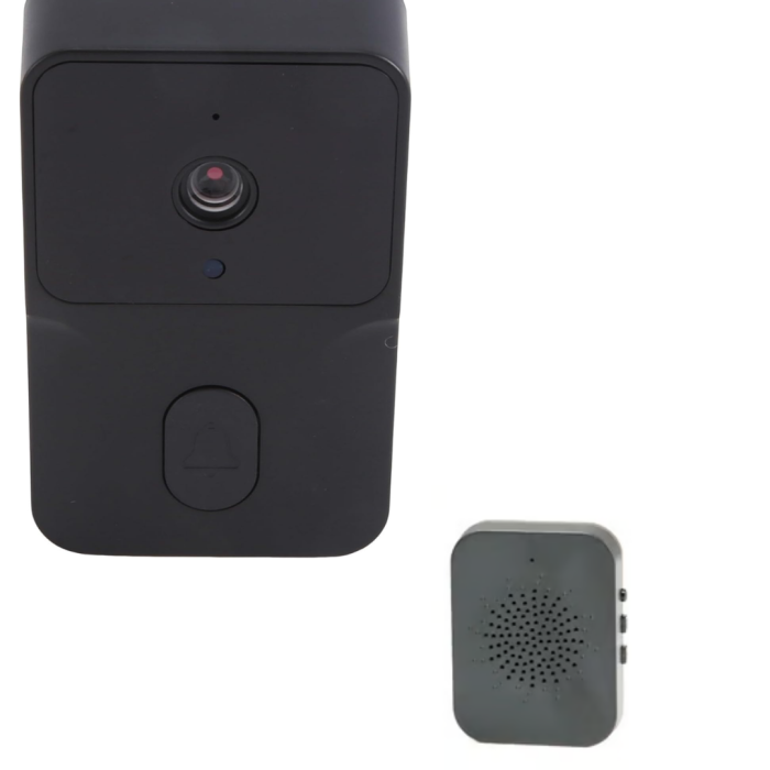 Kablosuz Video Kapı Zili Gece Görüşlü Gerçek Zamanlı Fotoğraf