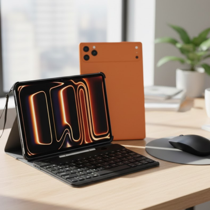 Android Tablet Klavye Kılıflı Dokunmatik Ekran Günlük ve Profesyonel Kullanım