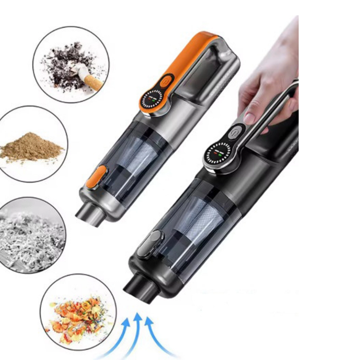 Kompakt Kablosuz Süpürge Güçlü Çekiş ve Düşük Ses Seviyesi