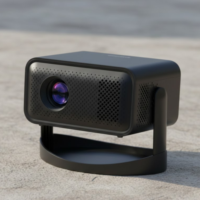 150 İnç Geniş Ekran Projeksiyon Cihazı WiFi Bluetooth LED Görüntü