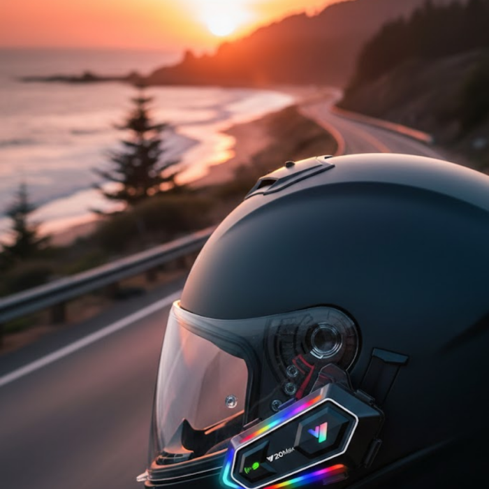 BT5.3 Çipli Kask İçi Bluetooth Kulaklık 25 Saat Pil