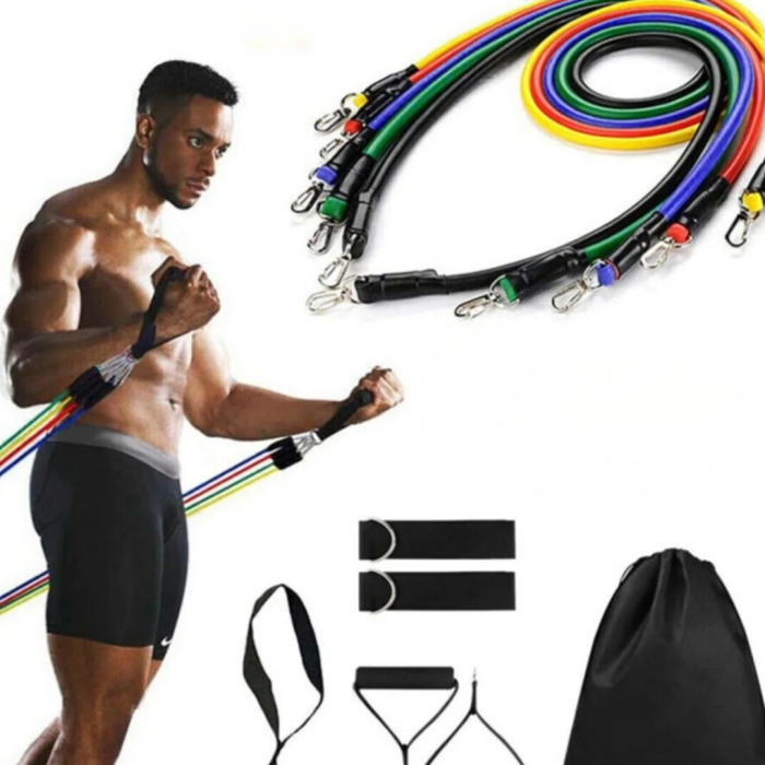 Taşınabilir Kapı Askılı Egzersiz Bandı Seti Ev ve Seyahat Kullanımı