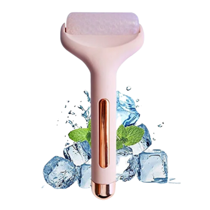 Soğuk Jel Başlıklı Buz Silindiri Yüz Masaj ve Bakım Aleti