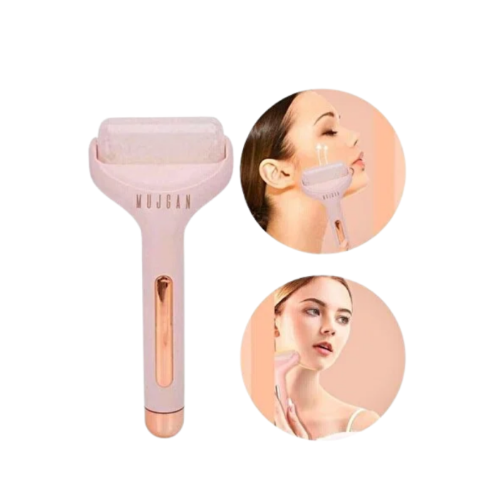 Yüz ve Göz Altı İçin Buz Silindiri Şişlik Giderici Masaj Aleti