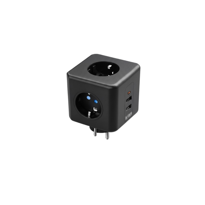 Akım Korumalı Priz Çoklu USB Girişli Güvenli Enerji Yönetimi