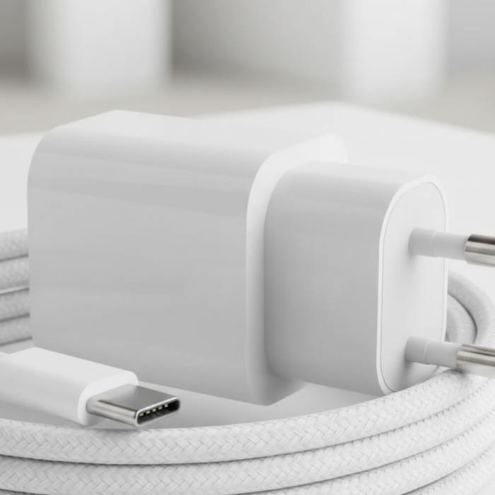 35W Güçlü USB-C Şarj Aleti Type-C Kablo Dahil