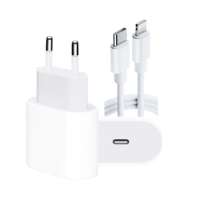 Type-C to C Kablolu 35W Hızlı Şarj Başlığı Set