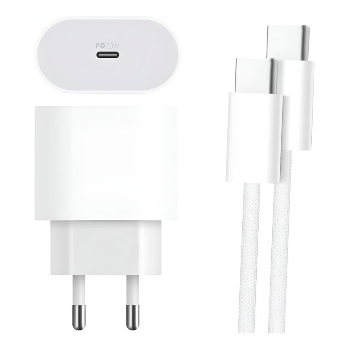 Yüksek Güçlü 35W Type-C Hızlı Şarj Adaptör Seti