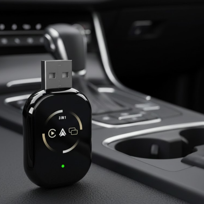 CarPlay Destekli Araçlar İçin Kablosuz Android Auto Dönüştürücü