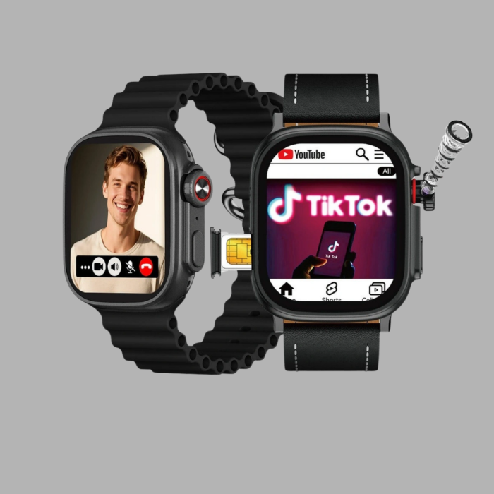 Telefon Bağımsız SIM Kartlı Akıllı Saat Nabız Ölçerli