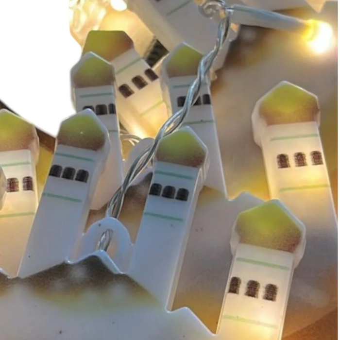 3 Metre Ramazan LED Saçak Işık Ev İçi Dekoratif Aydınlatma