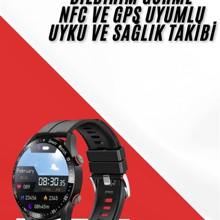 Akıllı Saat 3 Kordon Akıllı Saat Android ve İOS Uyumlu Uzun Ömürlü Titreşimli