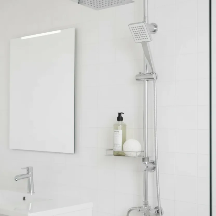 Dubai Yeni Nesil Yağmurlama Etkili Krom Duş Robotu Seti - Fonksiyonel Tepe Duş Takımı