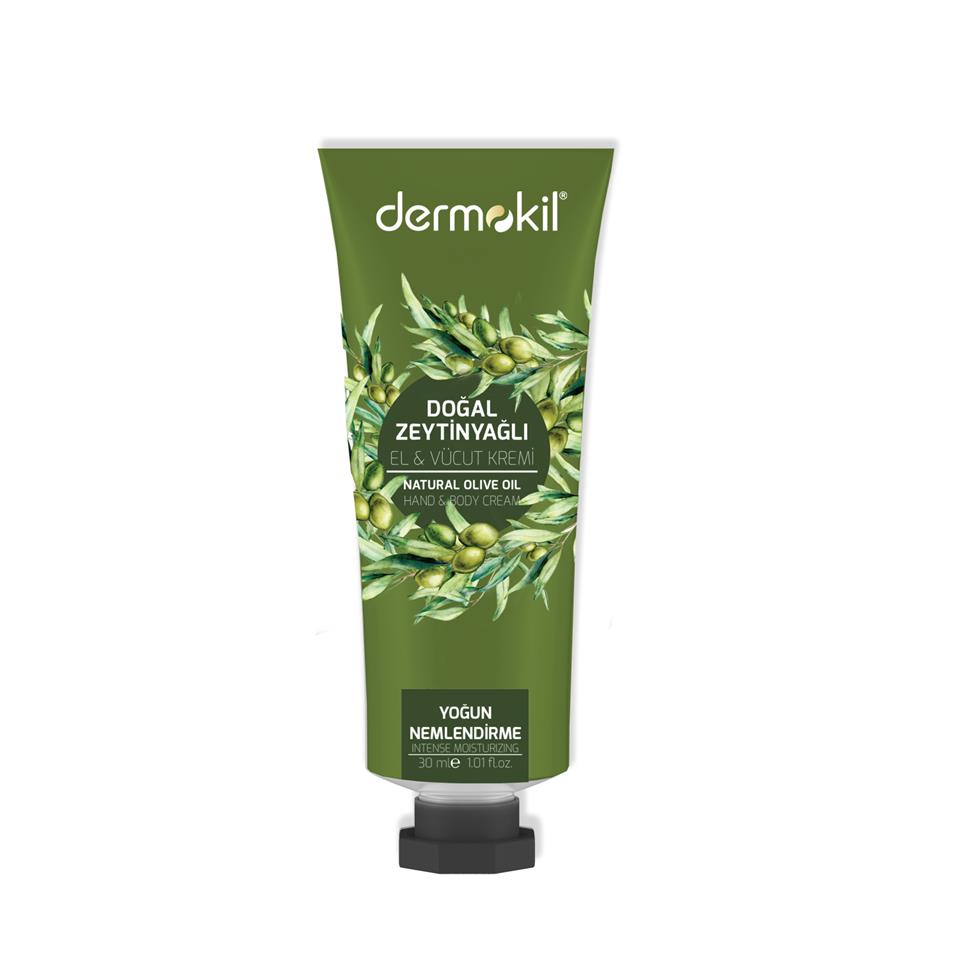 DERMOKİL Zeytinyağlı El ve Vücut Kremi 30 ml