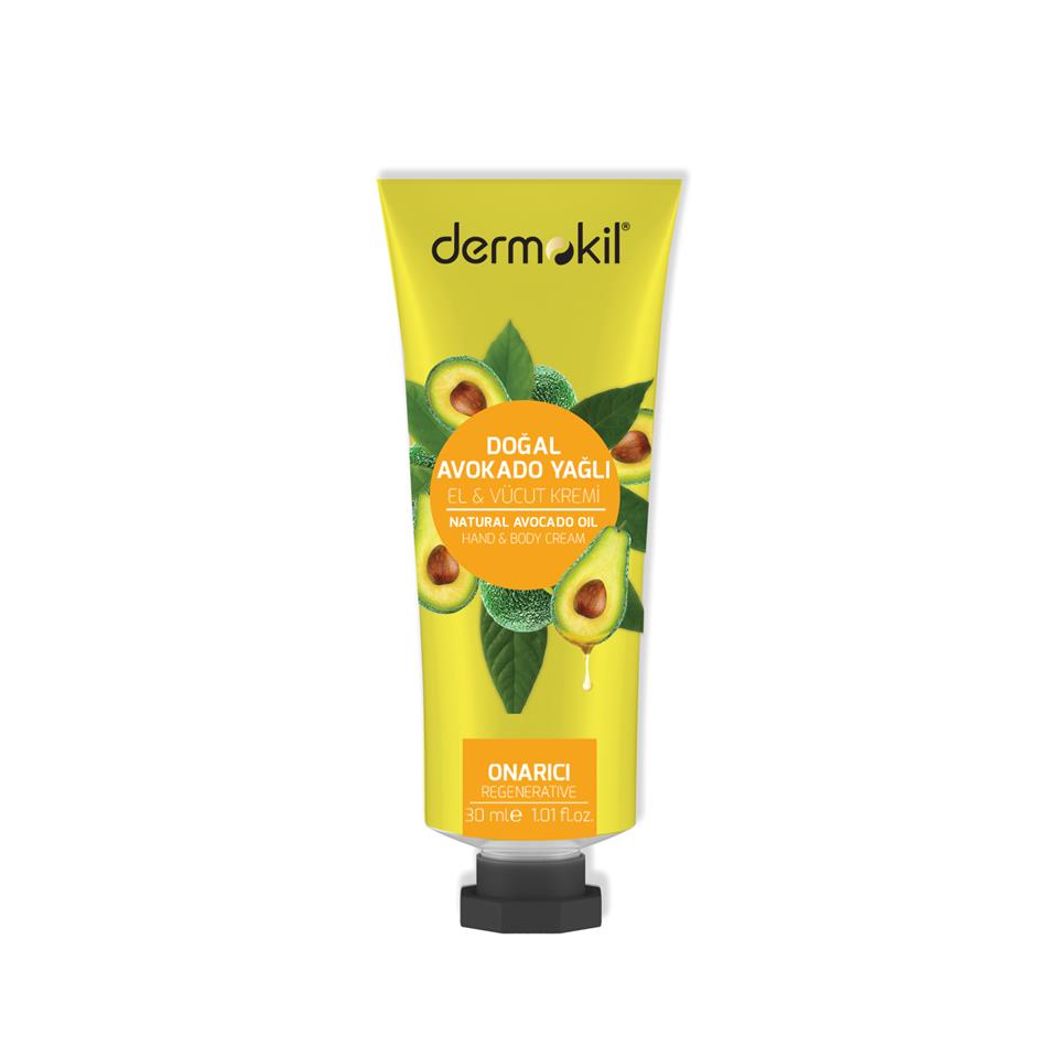 DERMOKİL Avokado Yağlı El ve Vücut Kremi 30 ml