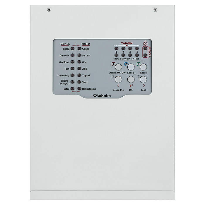 Teknim TFP-3124 KONVANSİYONEL YANGIN ALARM PANELİ