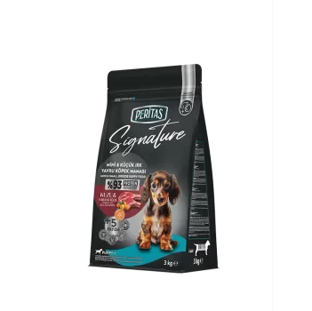 Peritas Signature Kuzulu Yavru Köpek Küçük Irk - 3kg