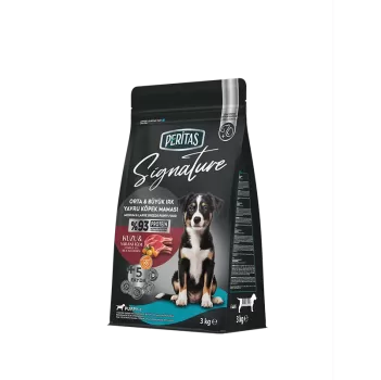 Peritas Signature Kuzulu Yavru Köpek Orta ve Büyük Irk - 3kg