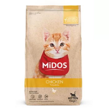 MİDOS Tavuklu Yavru Kedi (Sağlıklı Büyüme) 15kg