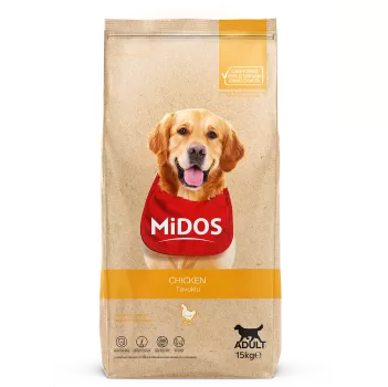 MİDOS Tavuklu Yetişkin Köpek 15kg