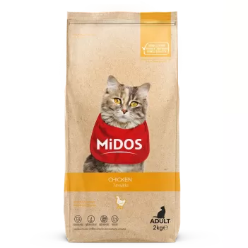 MİDOS Tavuklu Yetişkin Kedi 2kg