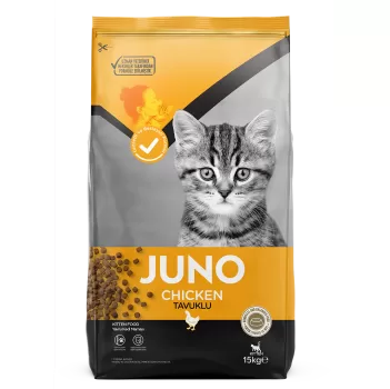 JUNO Tavuklu Yavru Kedi 15kg