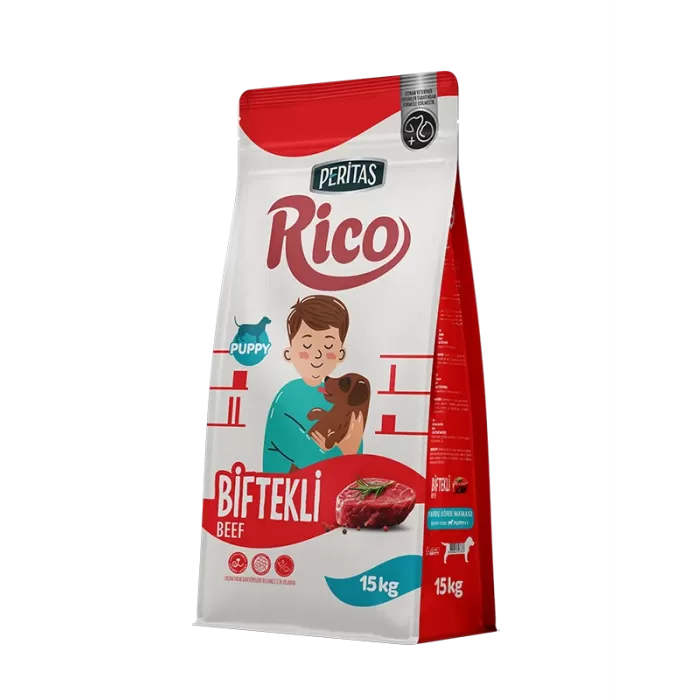 RICO Sığır Etli Yavru Köpek 15 kg