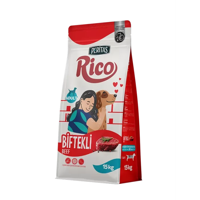RICO Biftekli Yetişkin Köpek 15kg