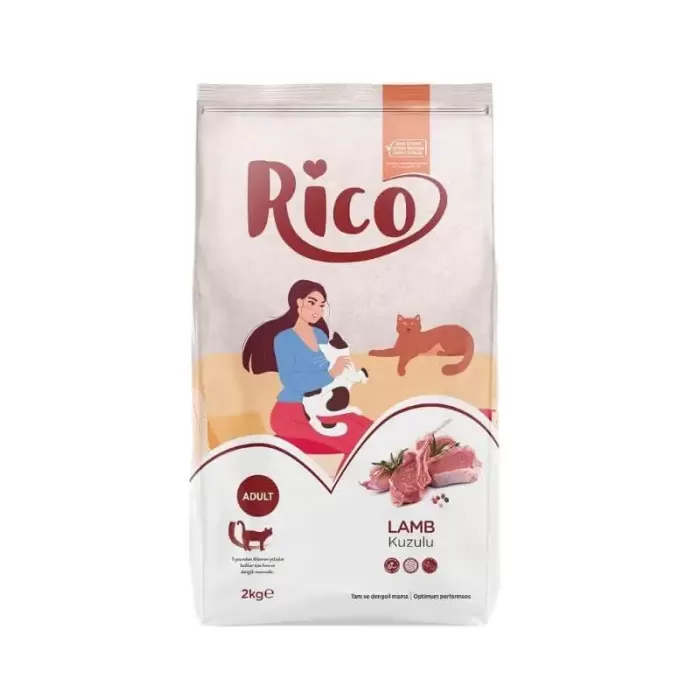 RICO Kuzu Etli Yetişkin Kedi 2kg