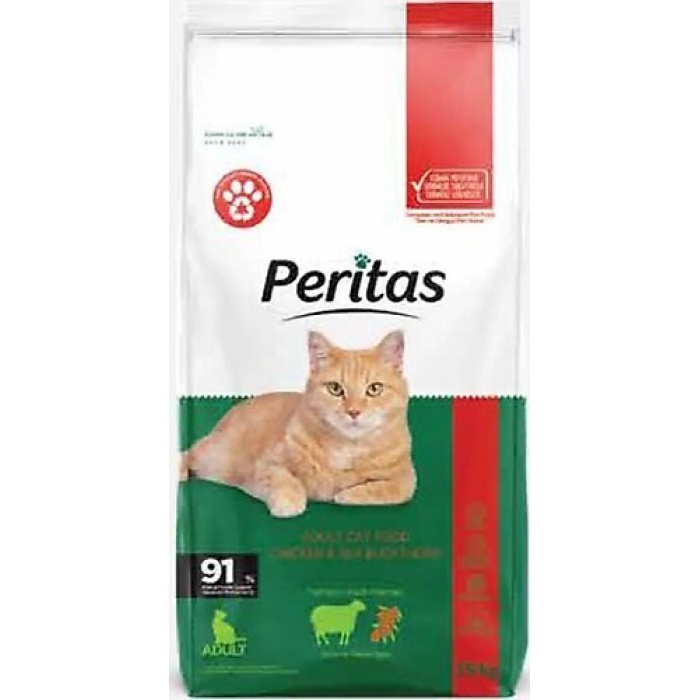 PERİTAS Kuzu Etli Yetişkin Kedi 15kg
