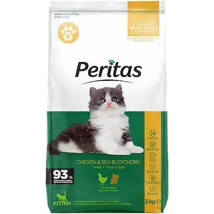 PERİTAS Tavuklu Yavru Kedi (Sağlıklı Gelişim) 2kg