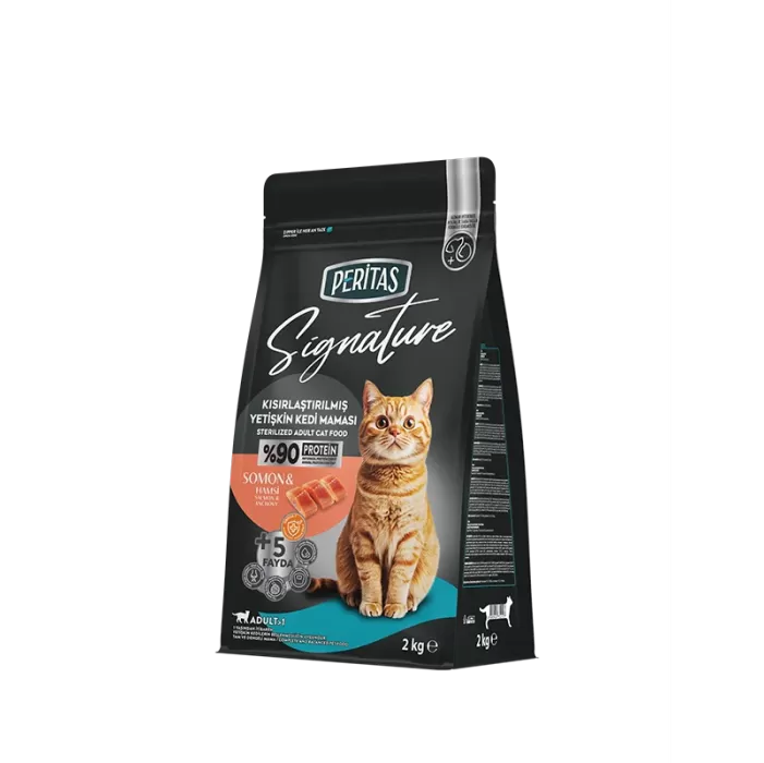 Peritas Signature Somonlu Kısırlaştırılmış Kedi 2kg