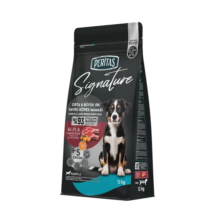 Peritas Signature Kuzulu Yavru Köpek Orta ve Büyük Irk - 12kg