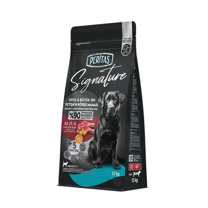 Peritas Signature Kuzulu Yetişkin Köpek Orta ve Büyük Irk - 12kg