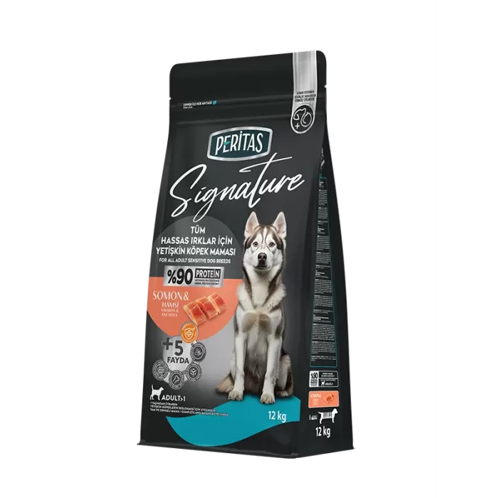 Signature Somonlu Yetişkin Köpek Hassas Irk - 12 kg