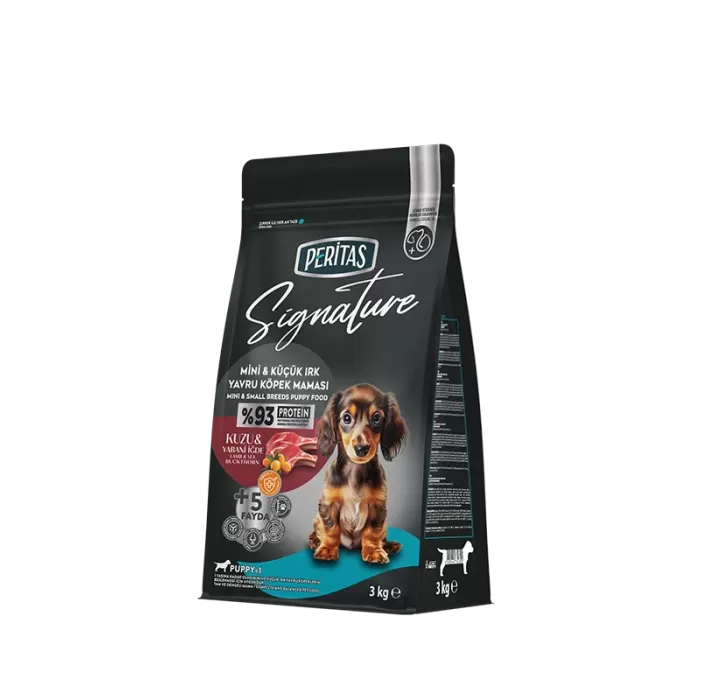 Peritas Signature Kuzulu Yavru Köpek Küçük Irk - 3kg