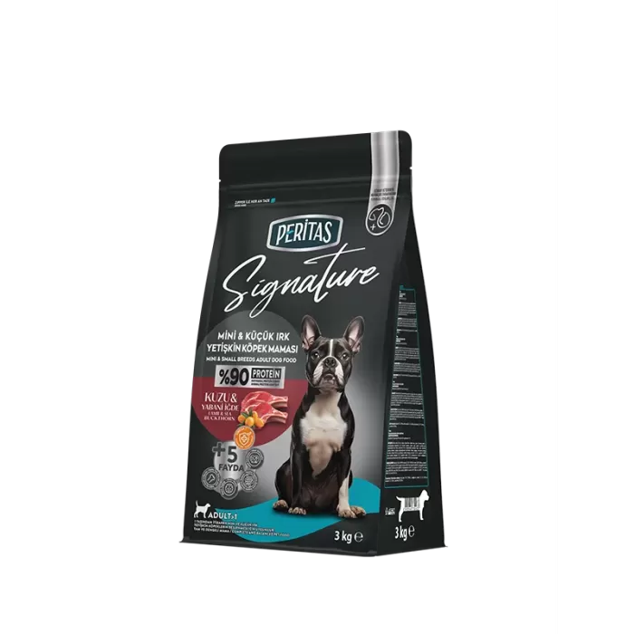 Peritas Signature Kuzulu Yetişkin Köpek Küçük Irk - 3kg