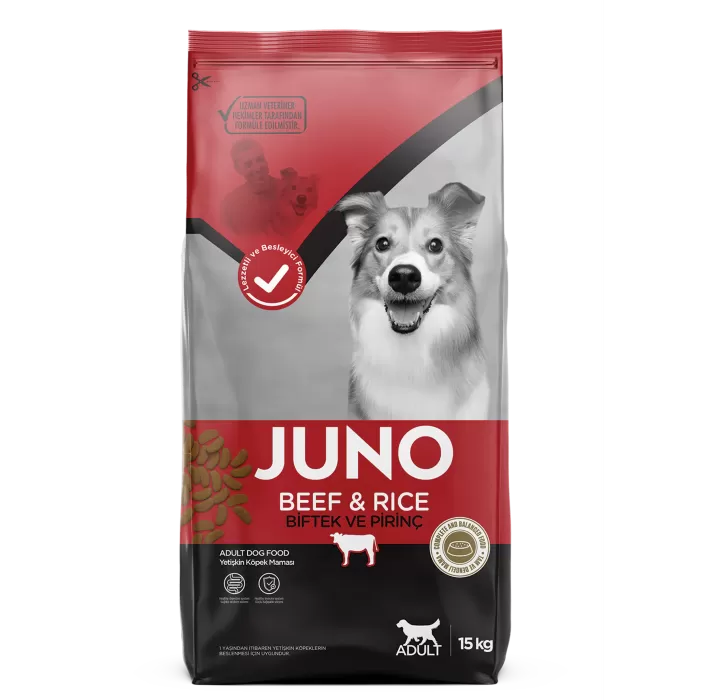 JUNO Sığır Etli Yetişkin Köpek 15kg