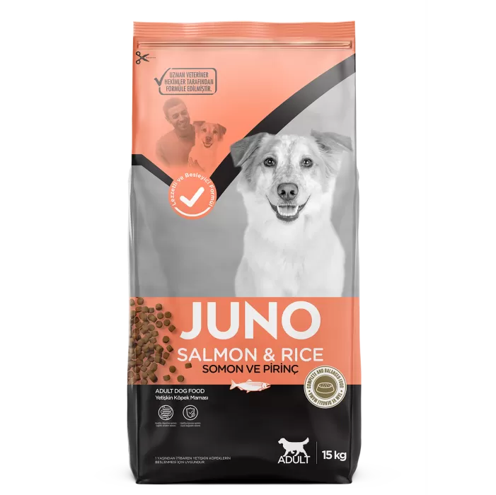 JUNO Somonlu Yetişkin Köpek 15kg