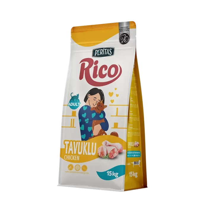 RICO Tavuklu Yetişkin Kedi 15 kg
